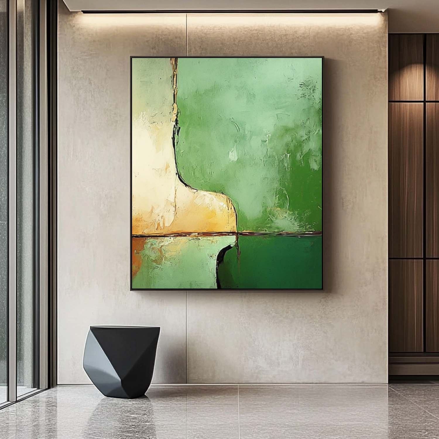 Abstract Canvas Art #AB710