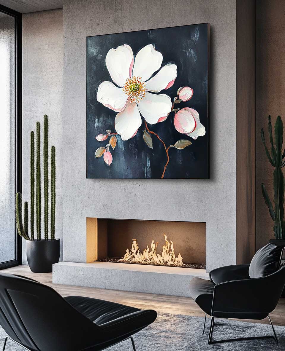 Flower Canvas Art #FL230