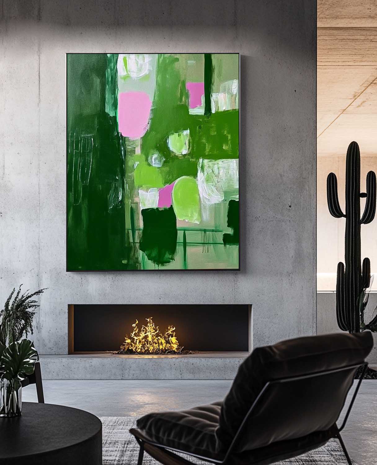 Abstract Canvas Art #AB702