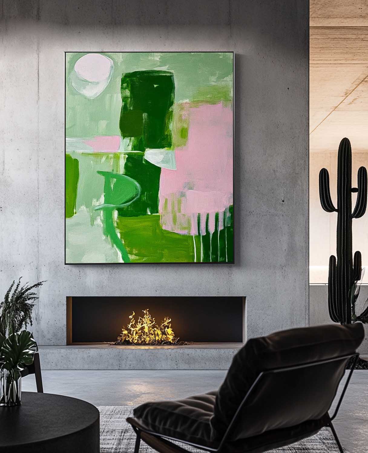 Abstract Canvas Art #AB701