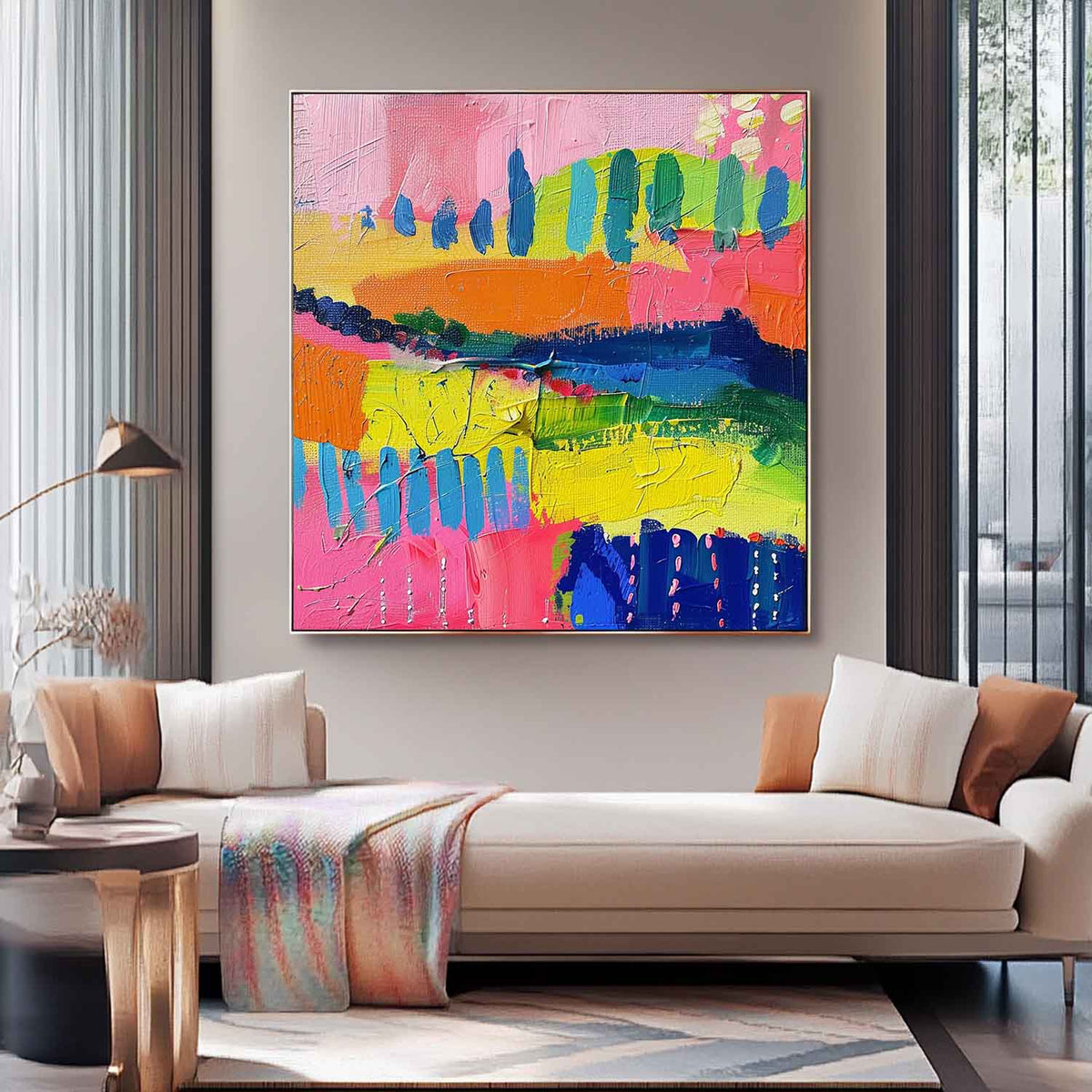 Abstract Canvas Art #AB685
