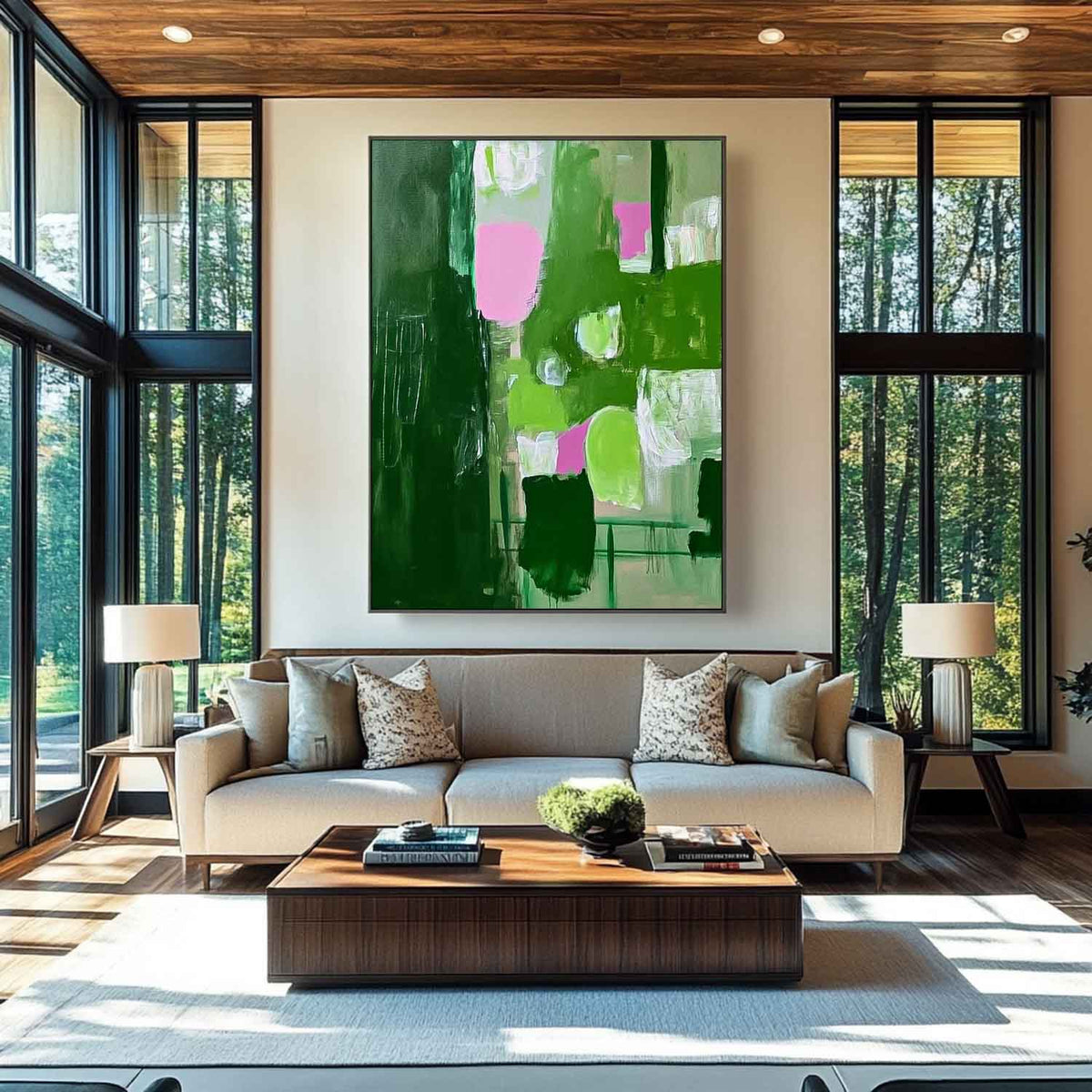 Abstract Canvas Art #AB702