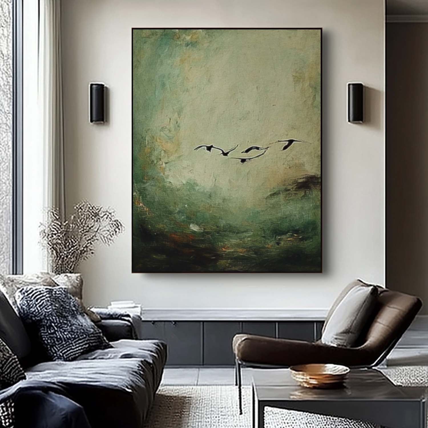 Abstract Canvas Art #AB705