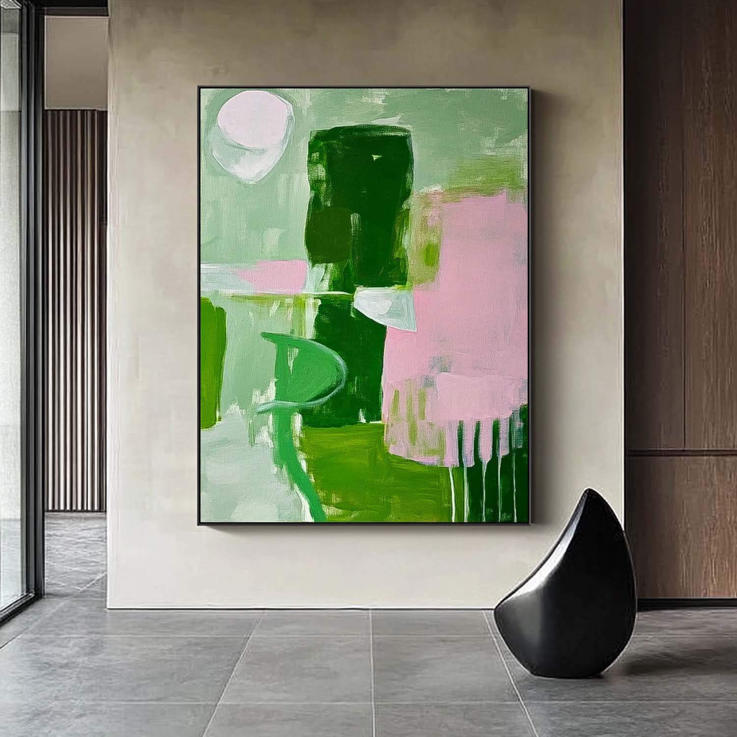 Abstract Canvas Art #AB701