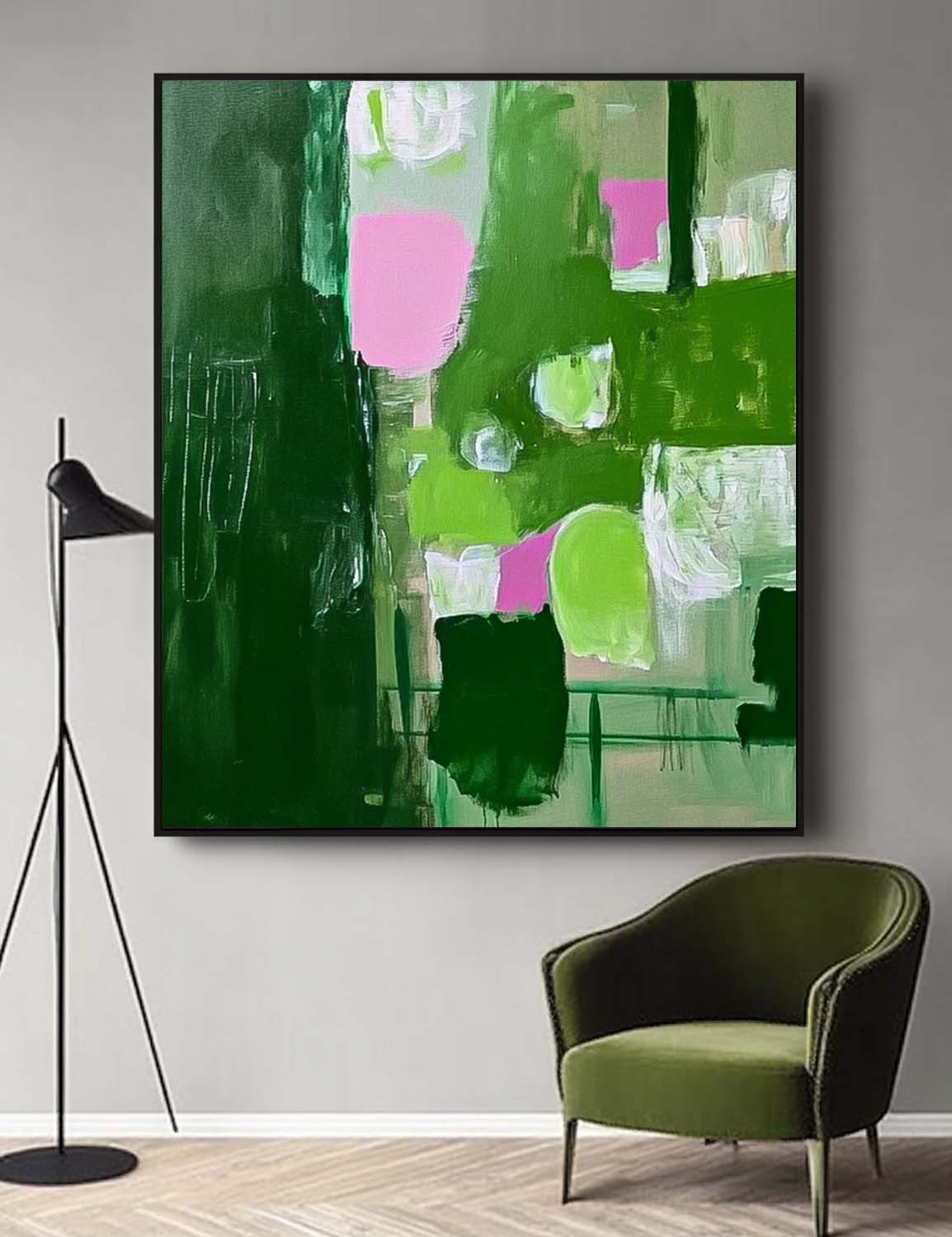 Abstract Canvas Art #AB702