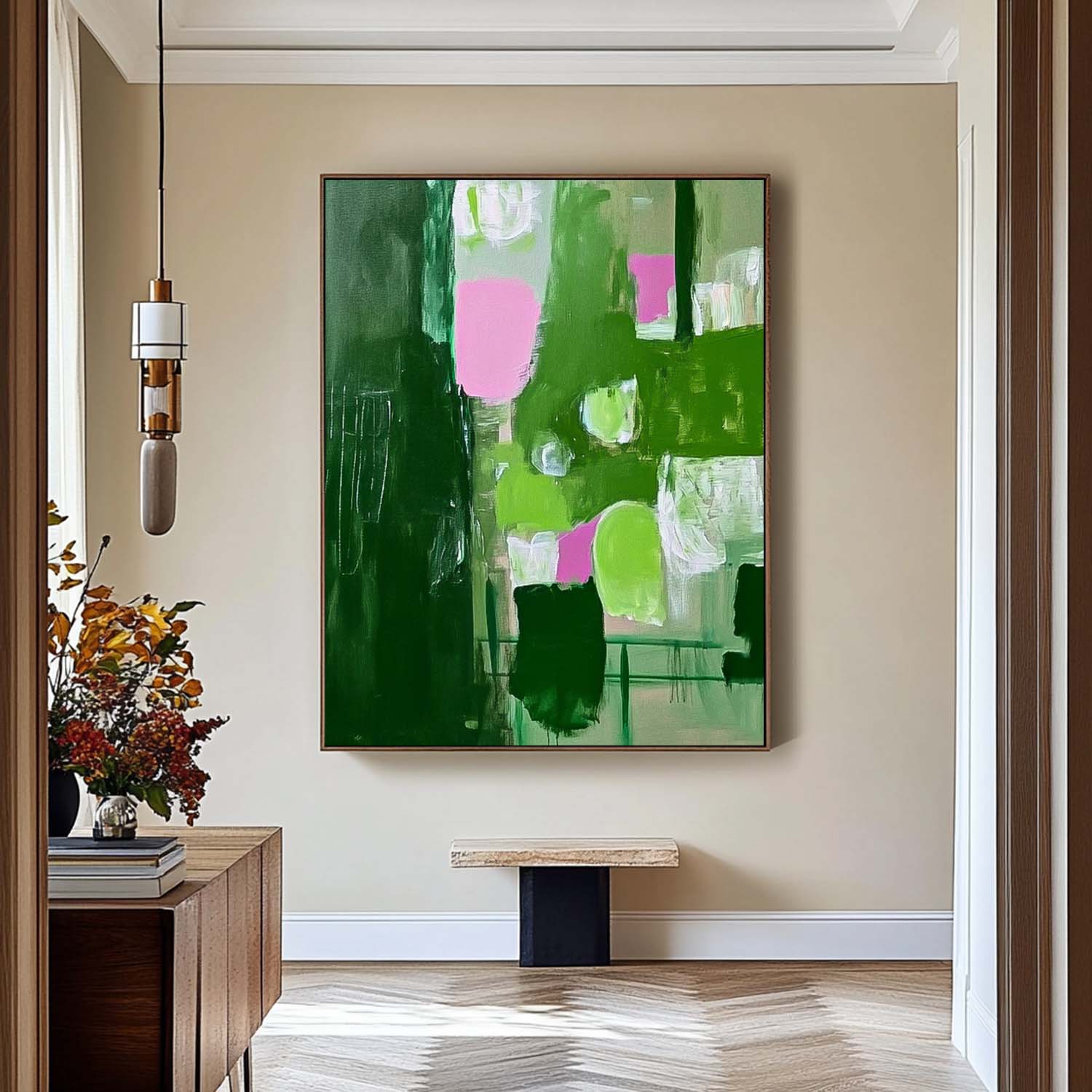 Abstract Canvas Art #AB702