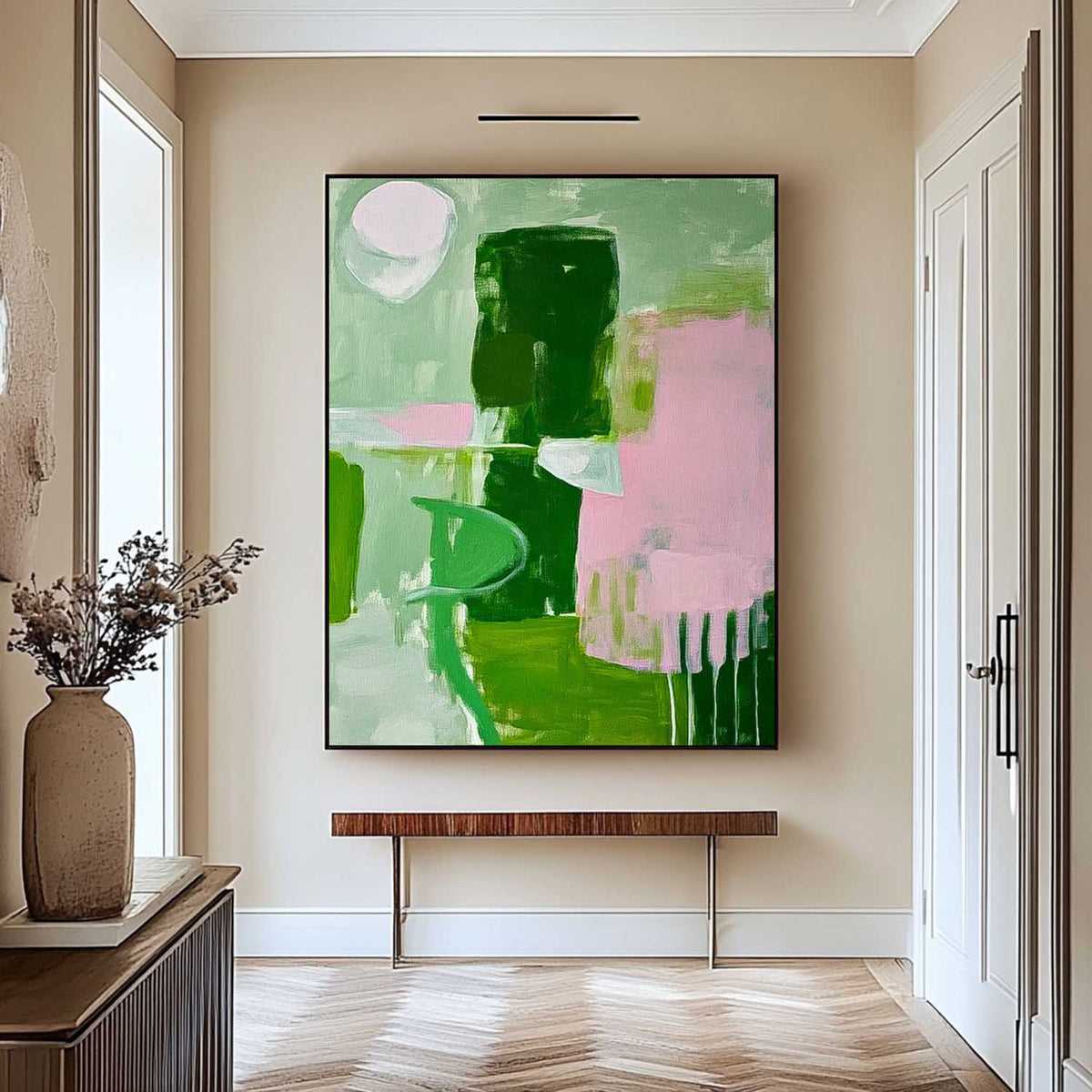 Abstract Canvas Art #AB701