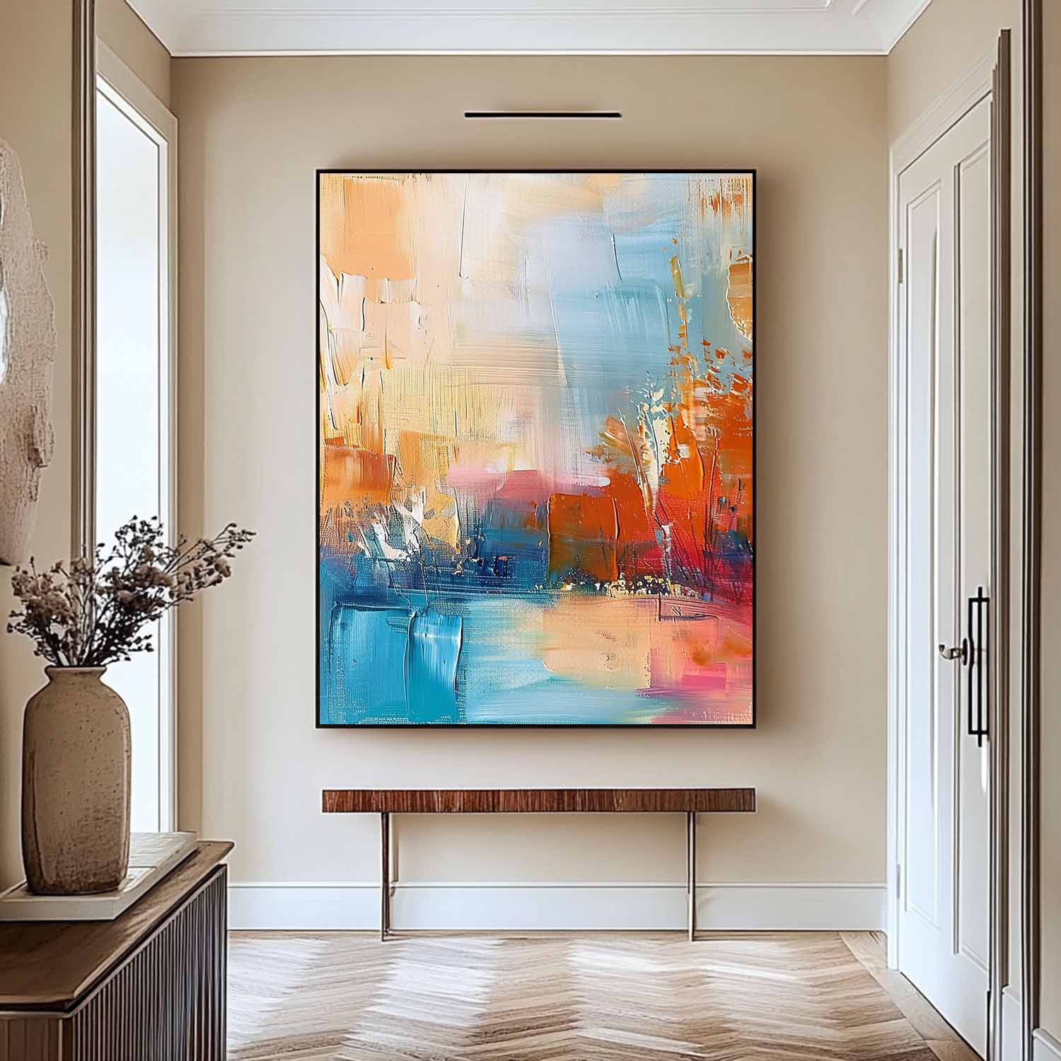 Abstract Canvas Art #AB644