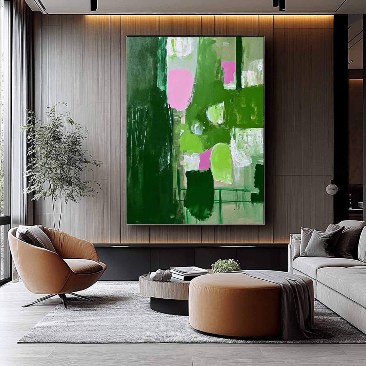 Abstract Canvas Art #AB702