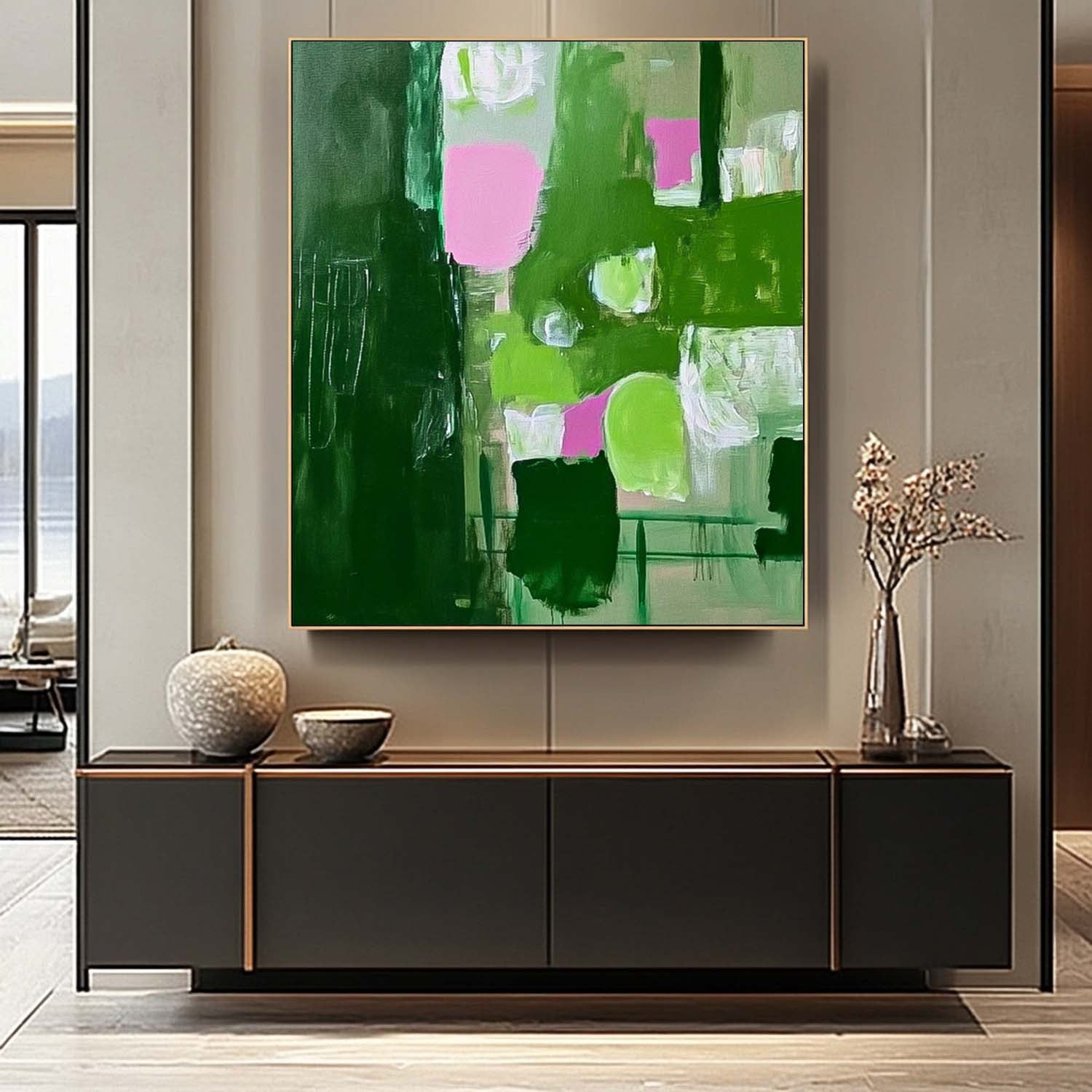 Abstract Canvas Art #AB702