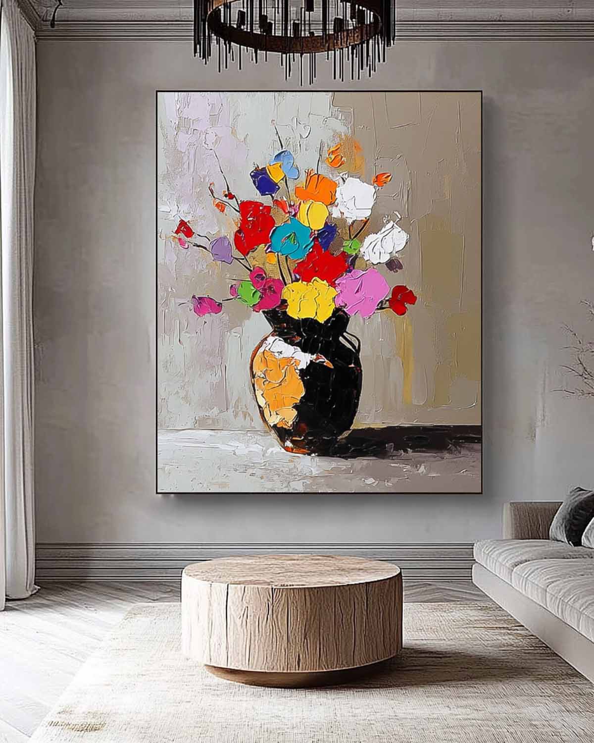 Flower Canvas Art #FL244