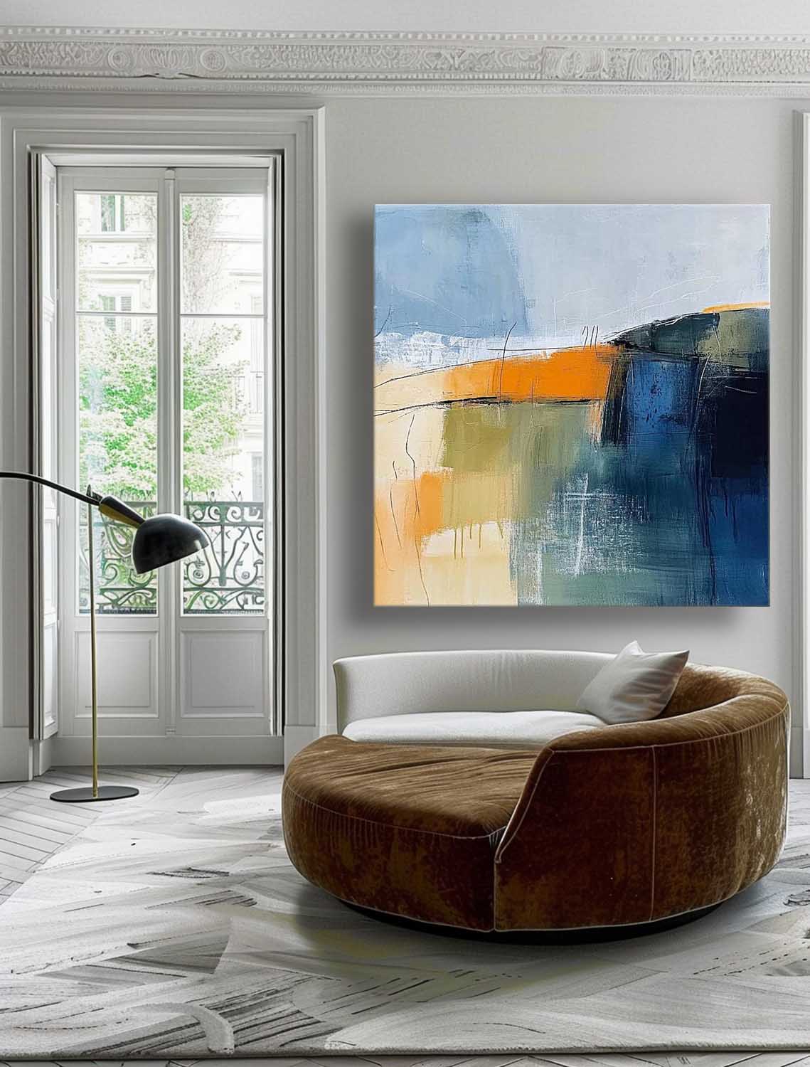 Abstract Canvas Art #AB662