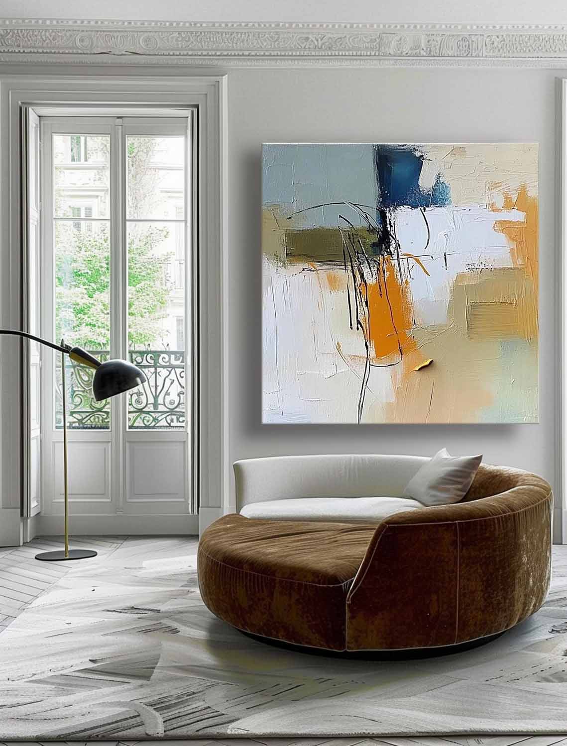 Abstract Canvas Art #AB663
