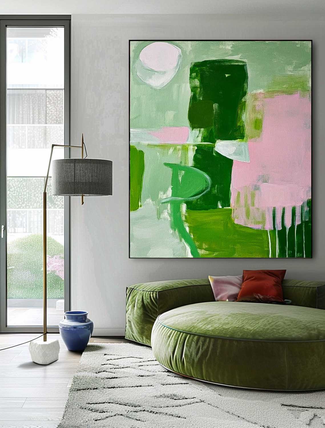 Abstract Canvas Art #AB701