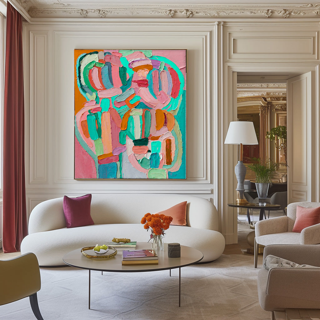 Abstract Canvas Art #AB613