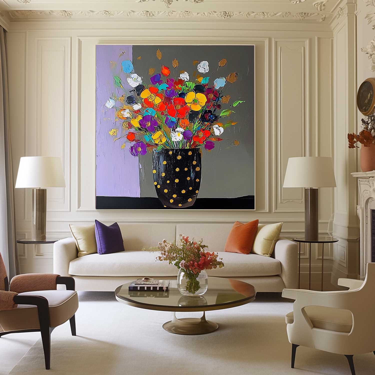 Flower Canvas Art #FL243