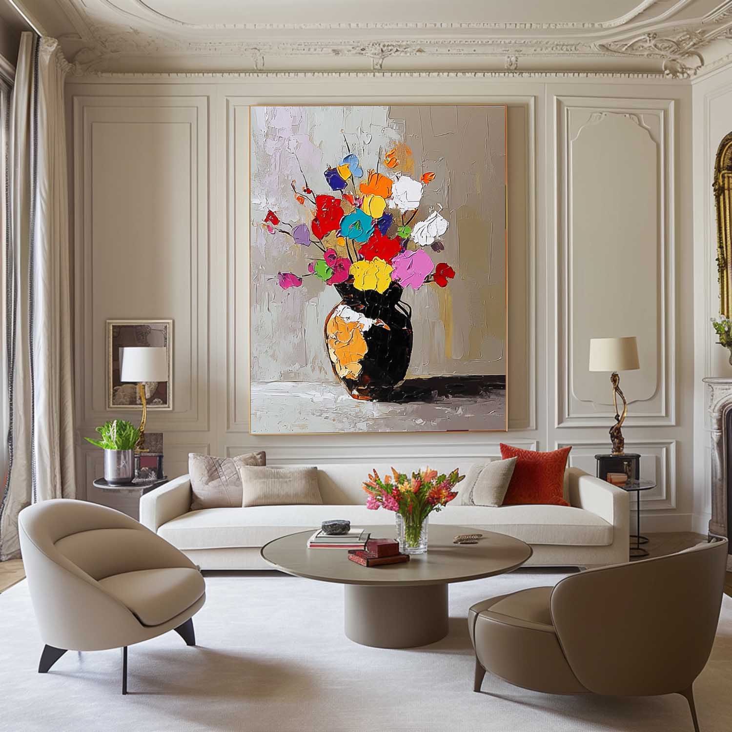 Flower Canvas Art #FL244