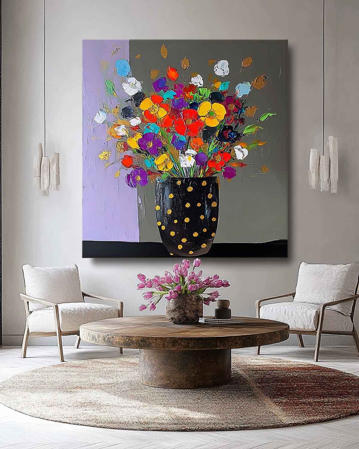 Flower Canvas Art #FL243