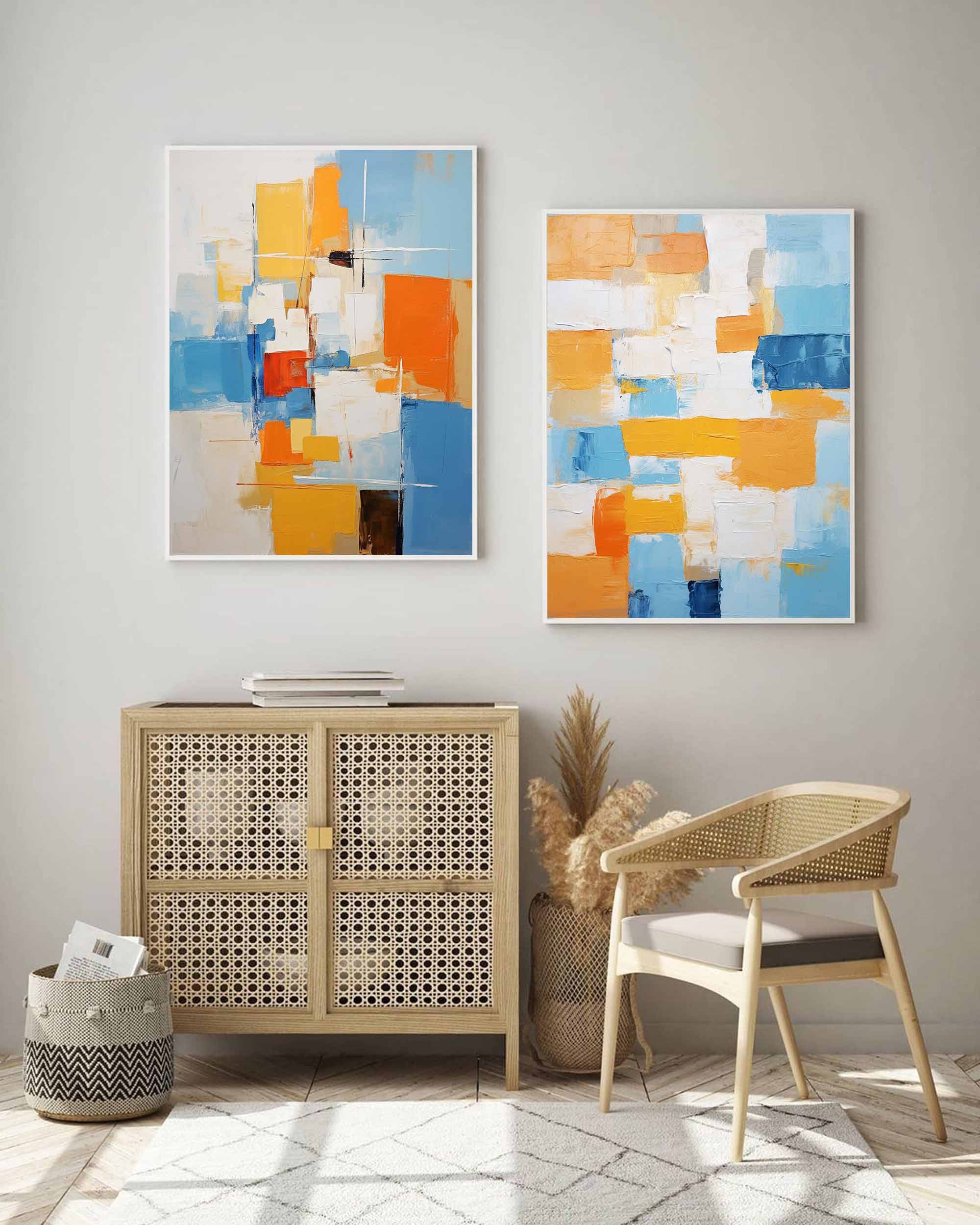 Abstract Canvas Art #AB144