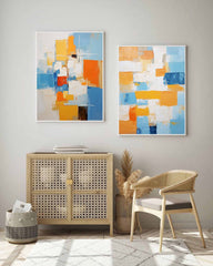 Abstract Canvas Art #AB144