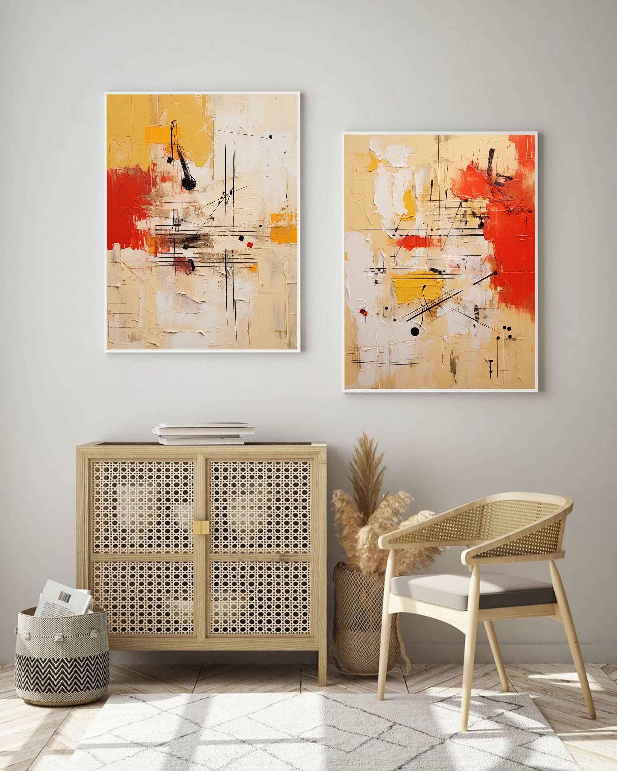 Abstract Canvas Art #AB160