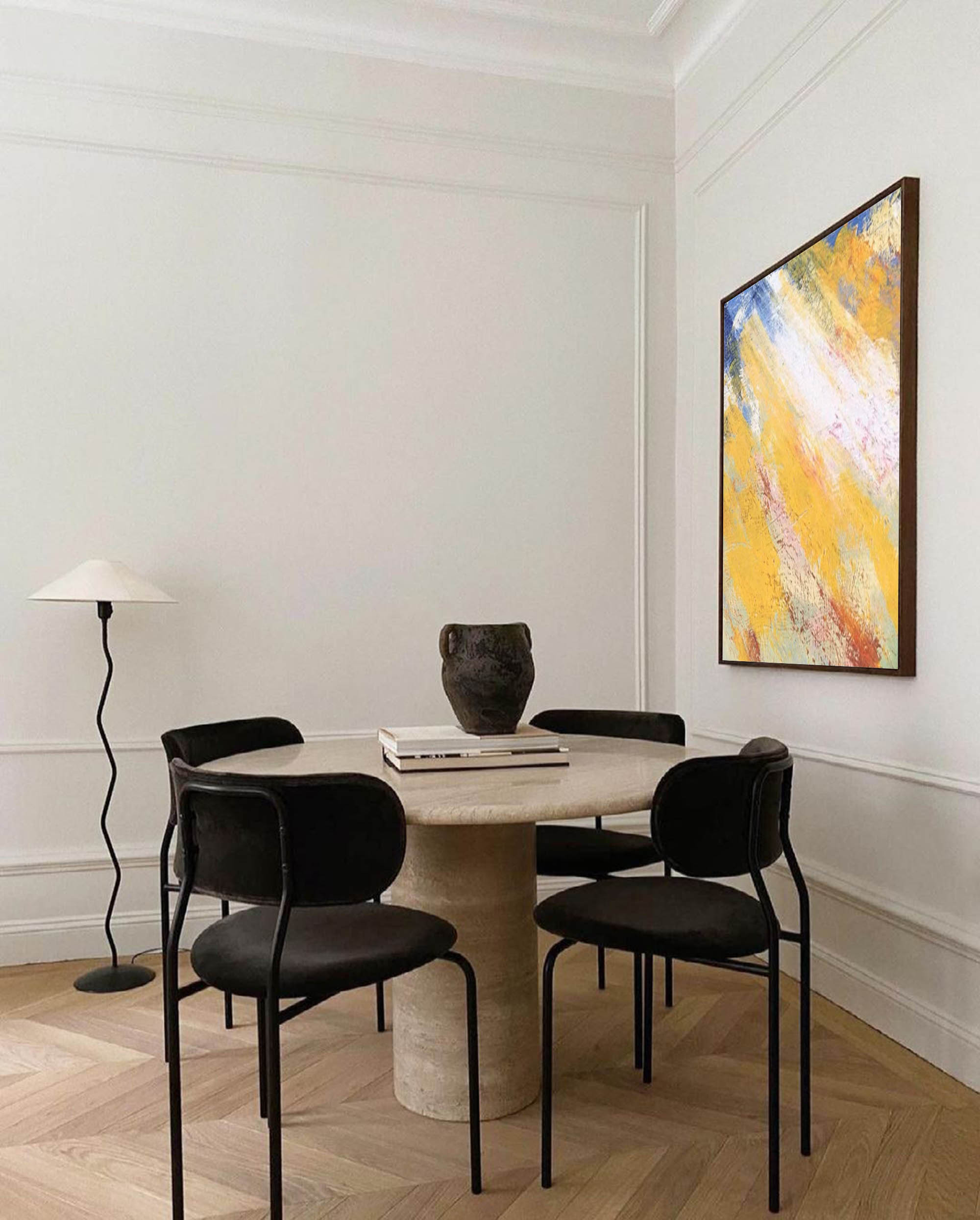 Abstract Canvas Art #AB101