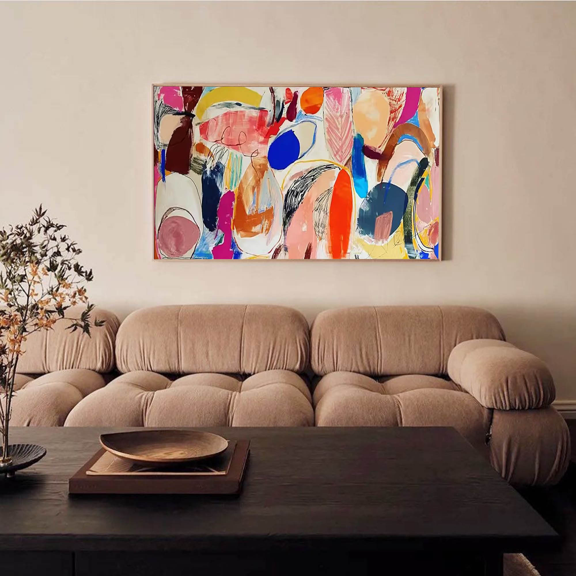 Abstract Canvas Art #AB062