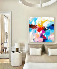 Abstract Canvas Art #AB075