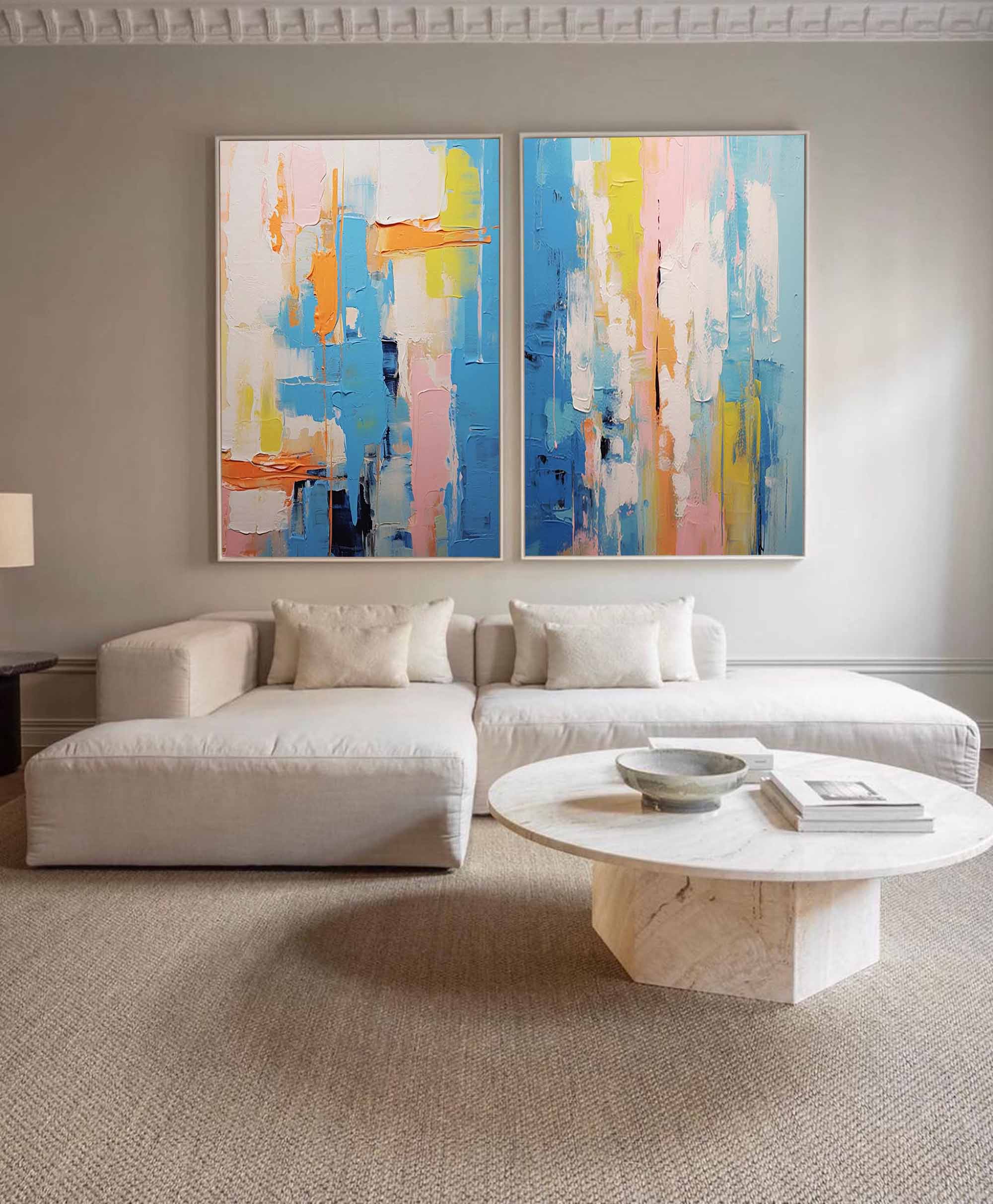 Abstract Canvas Art #AB143
