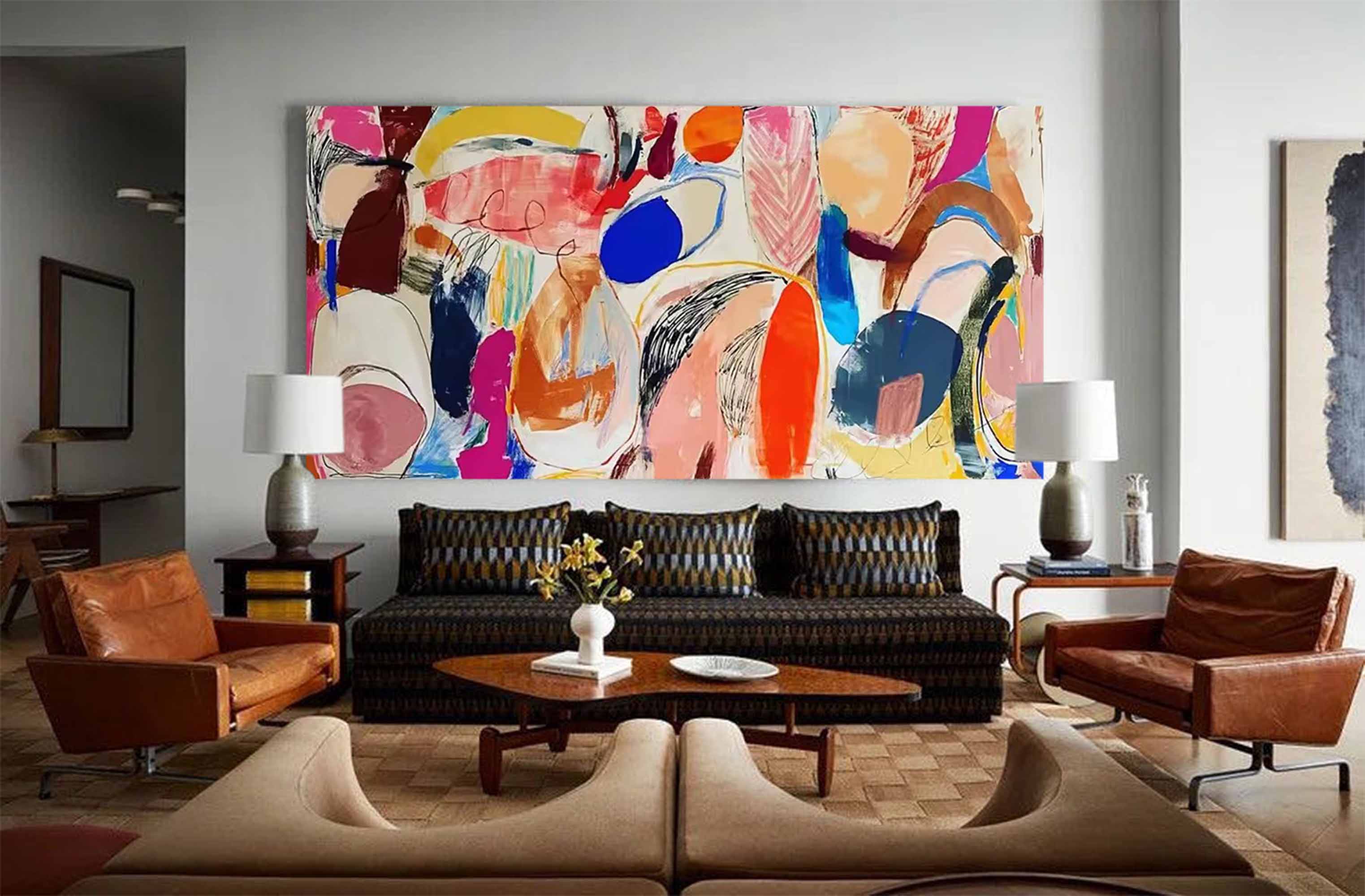 Abstract Canvas Art #AB062