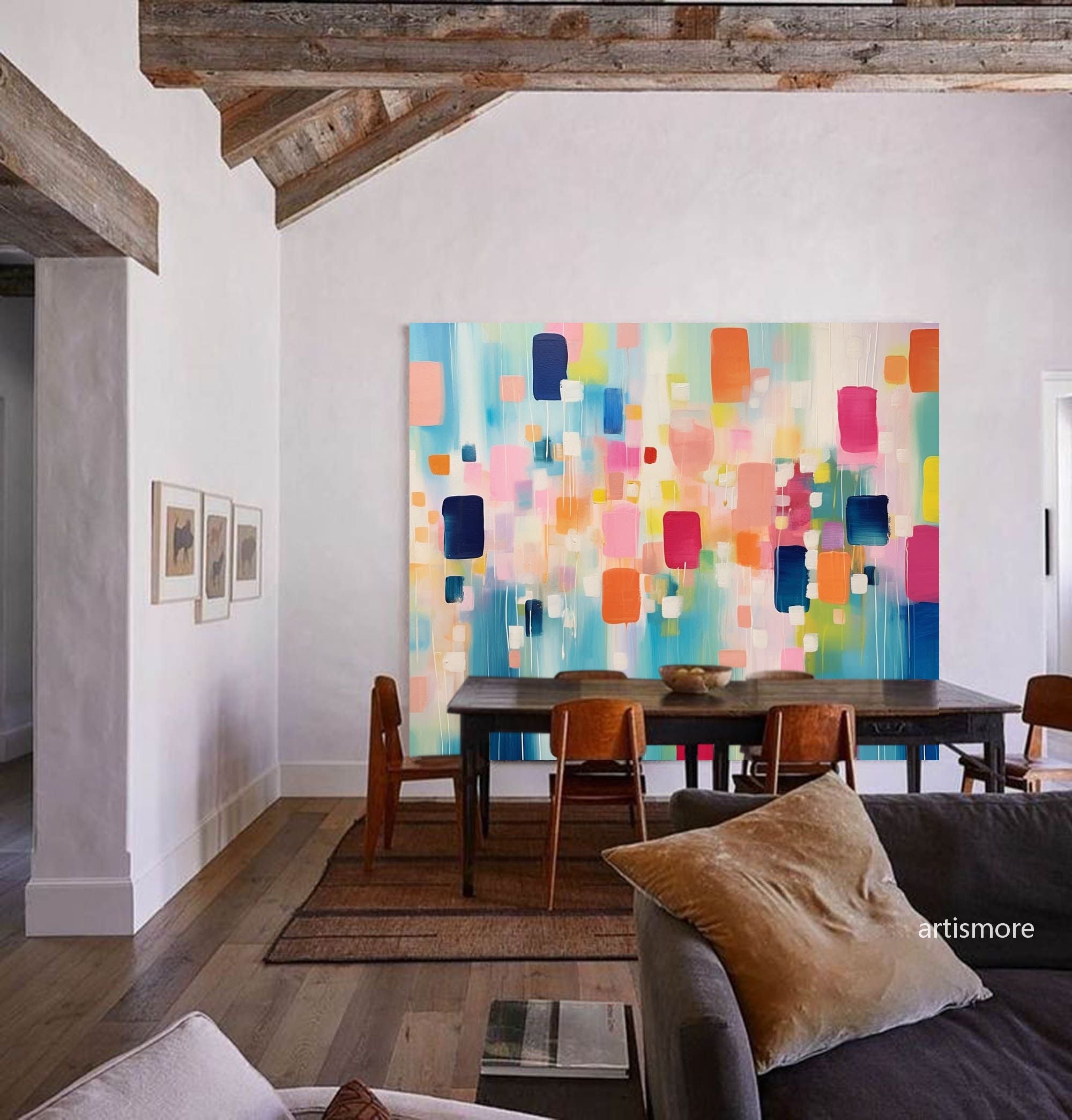 Abstract Canvas Art #AB202