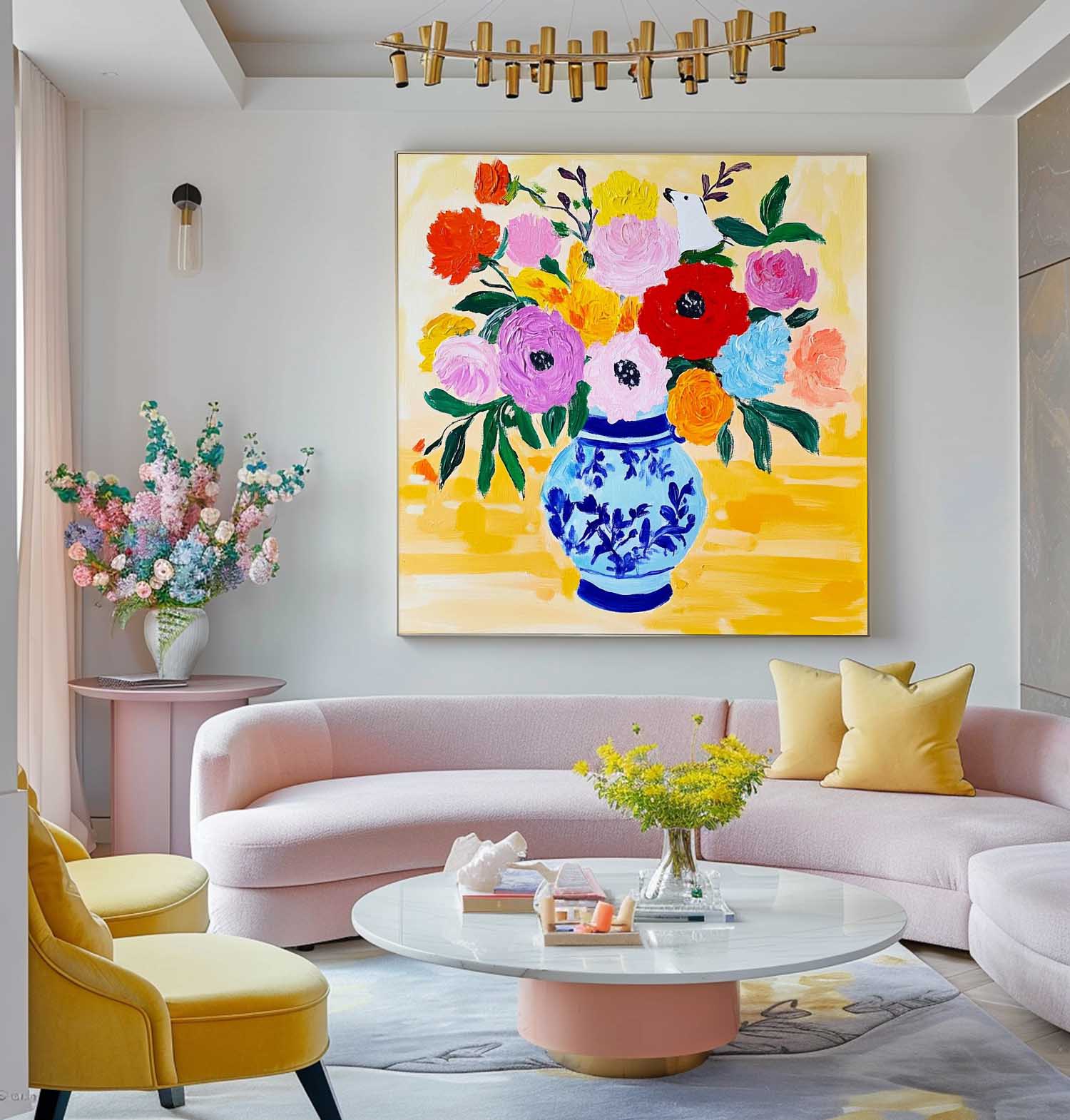 Flower Canvas Art #FL240