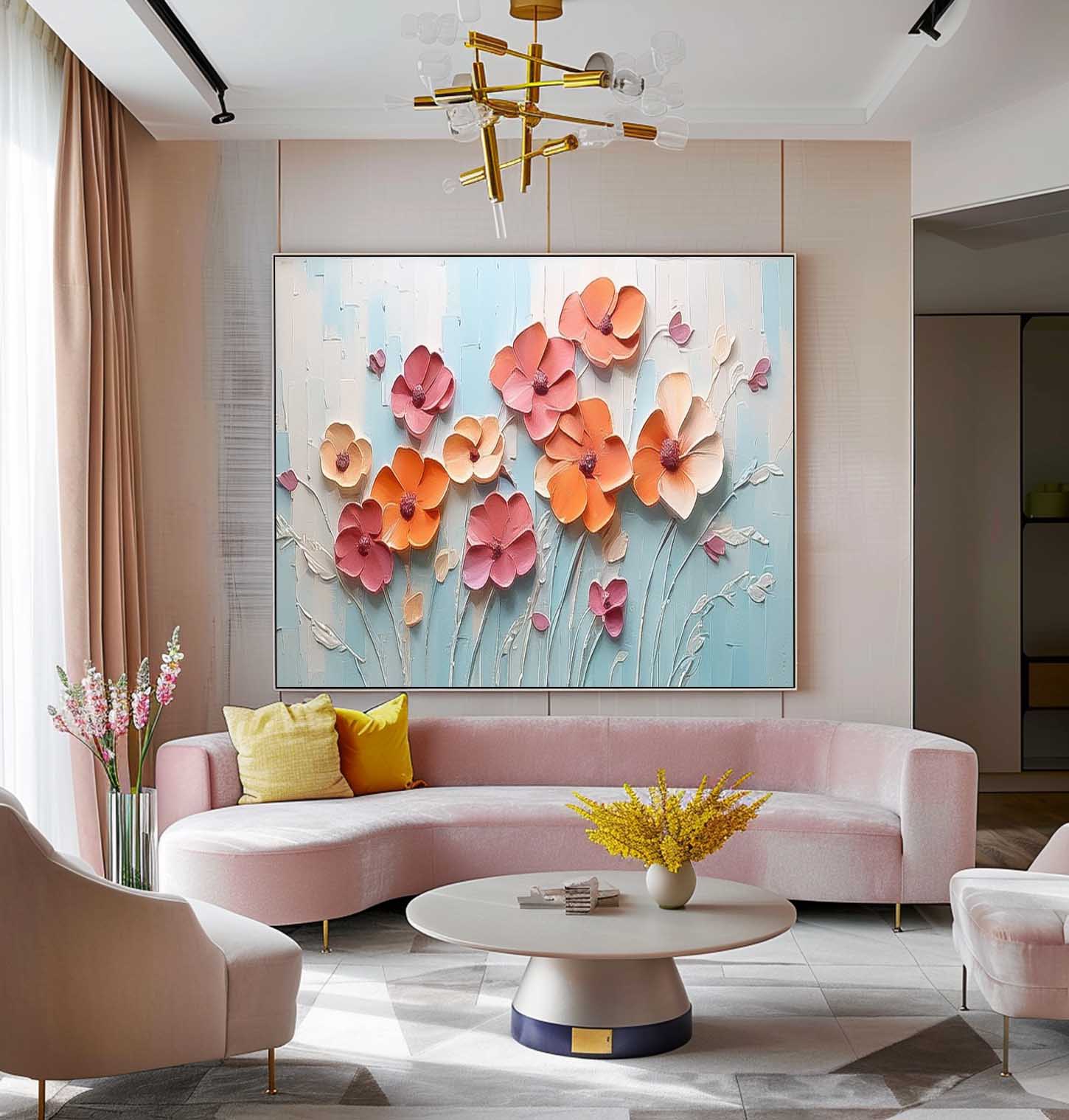 Flower Canvas Art #FL078