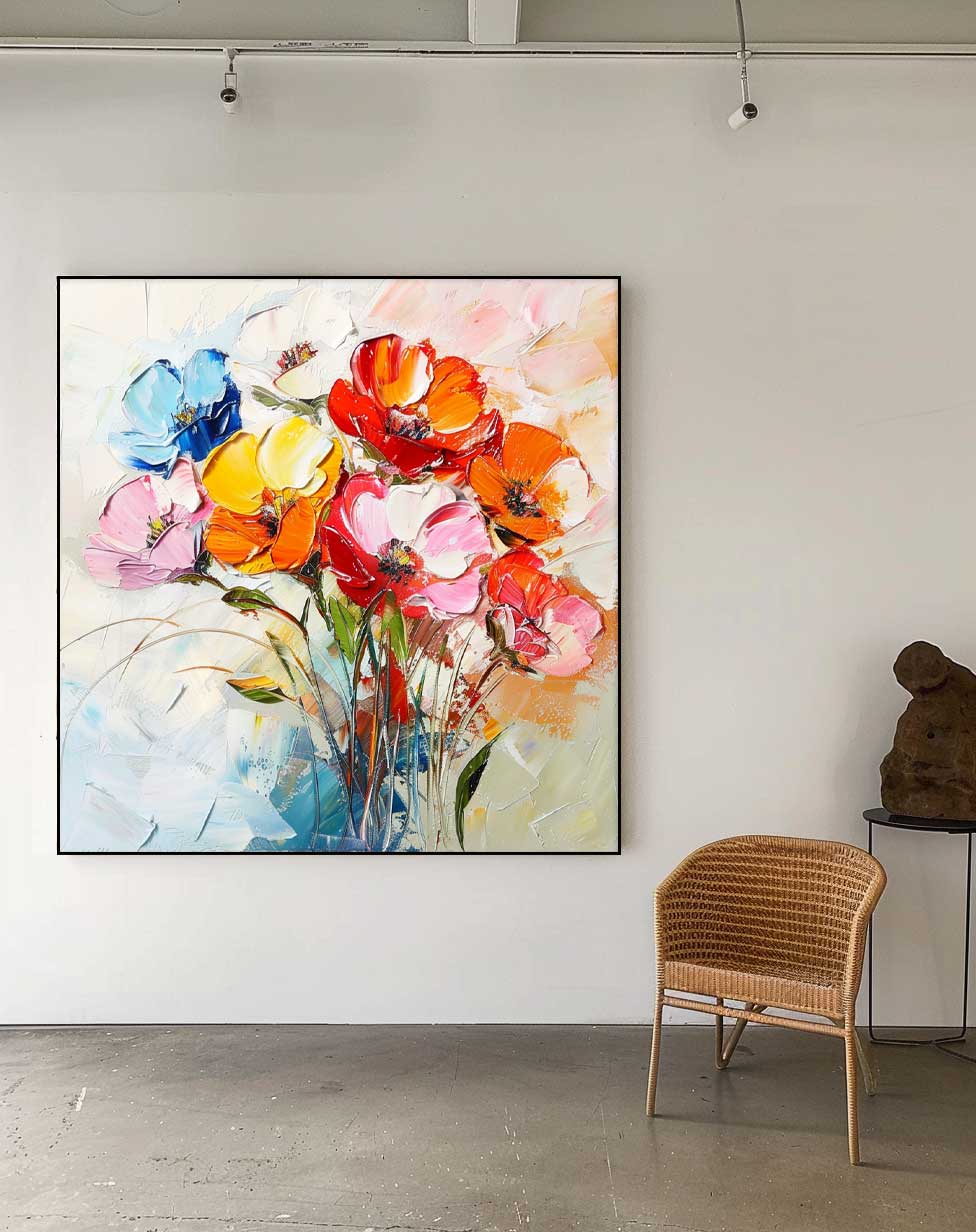 Flower Canvas Art #FL107