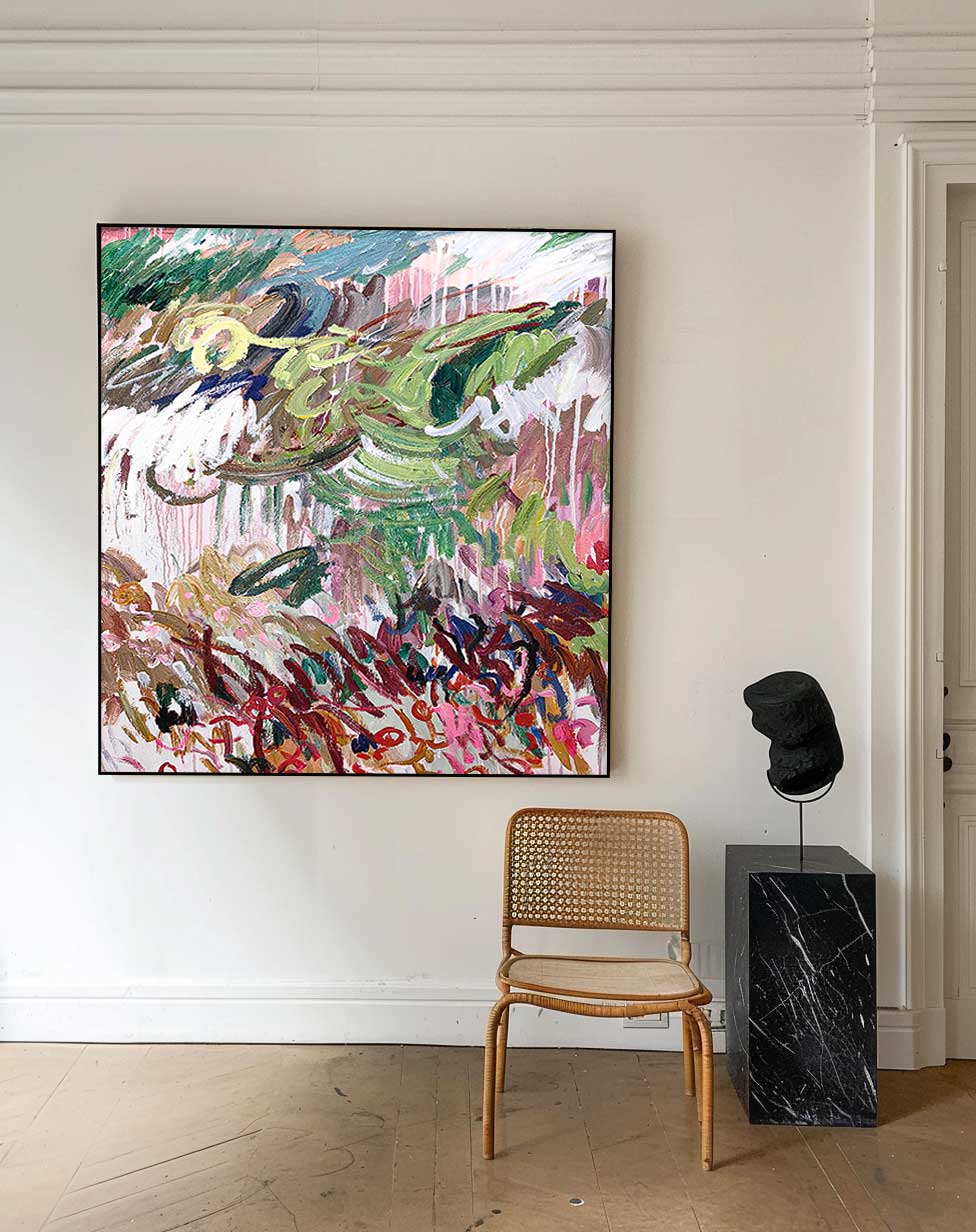 Abstract Canvas Art #AB536