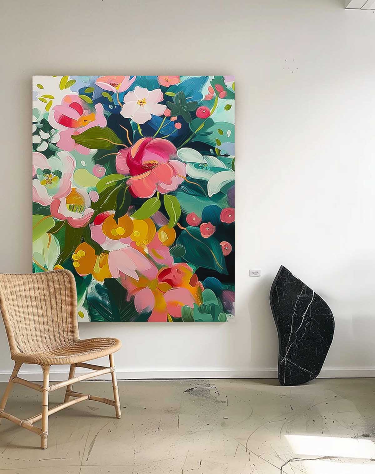 Flower Canvas Art #FL086