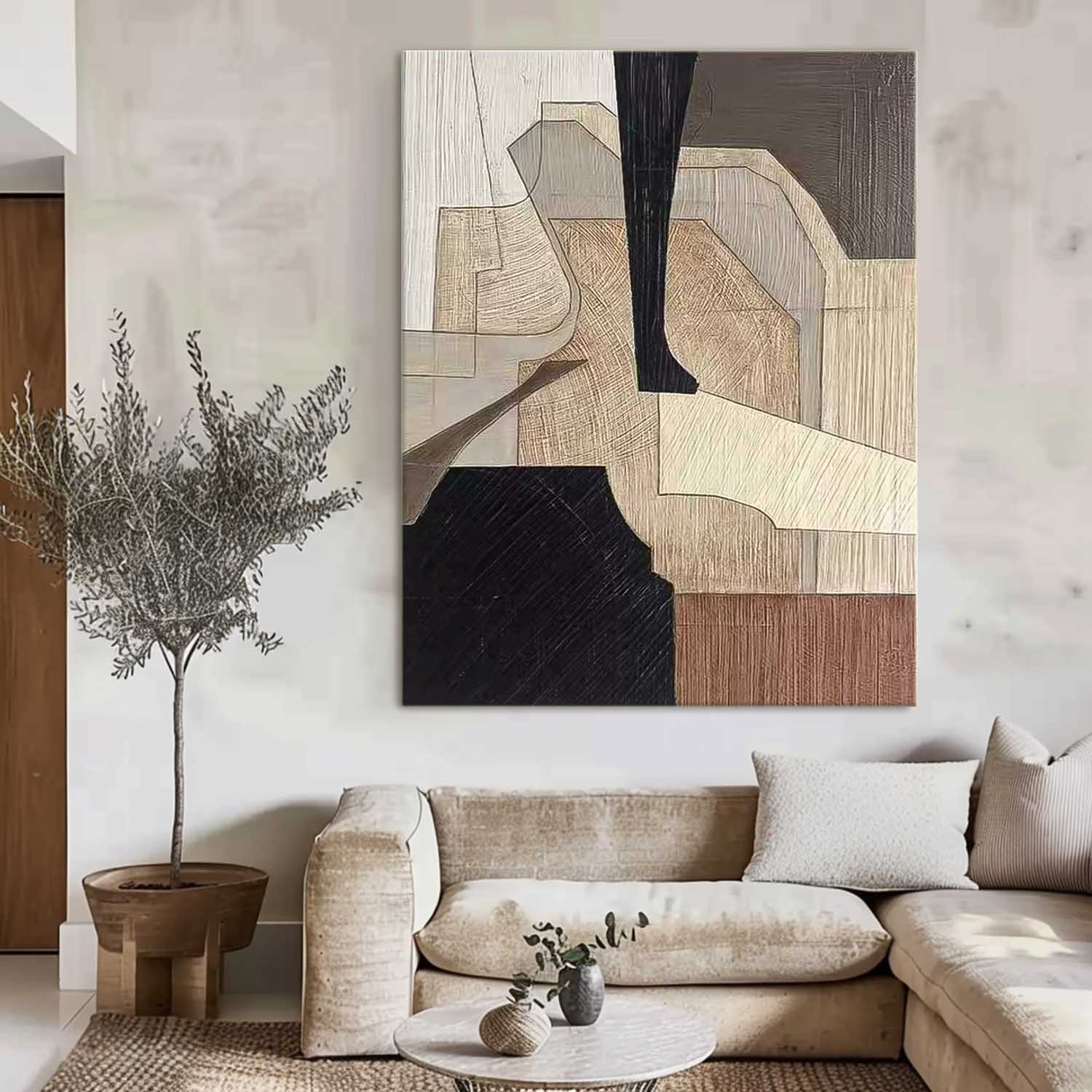 Abstract Canvas Art #AB537