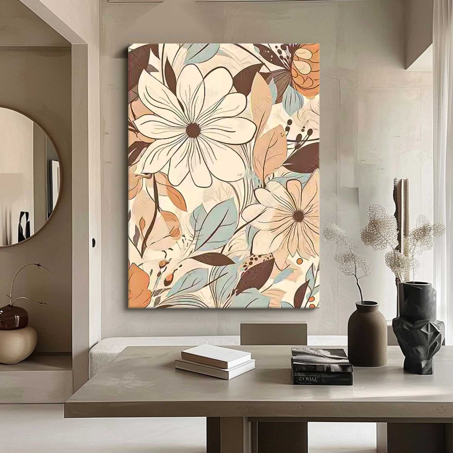 Flower Canvas Art #FL120