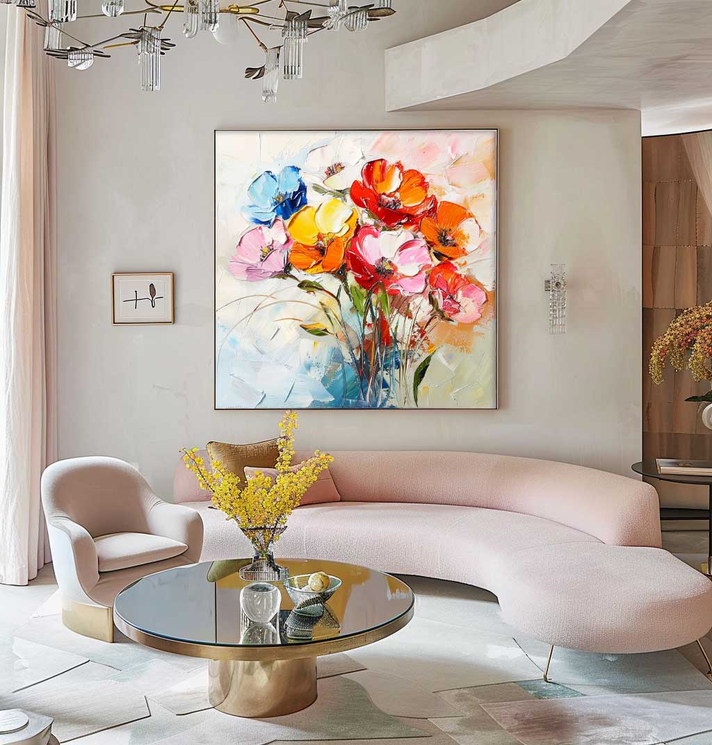 Flower Canvas Art #FL107