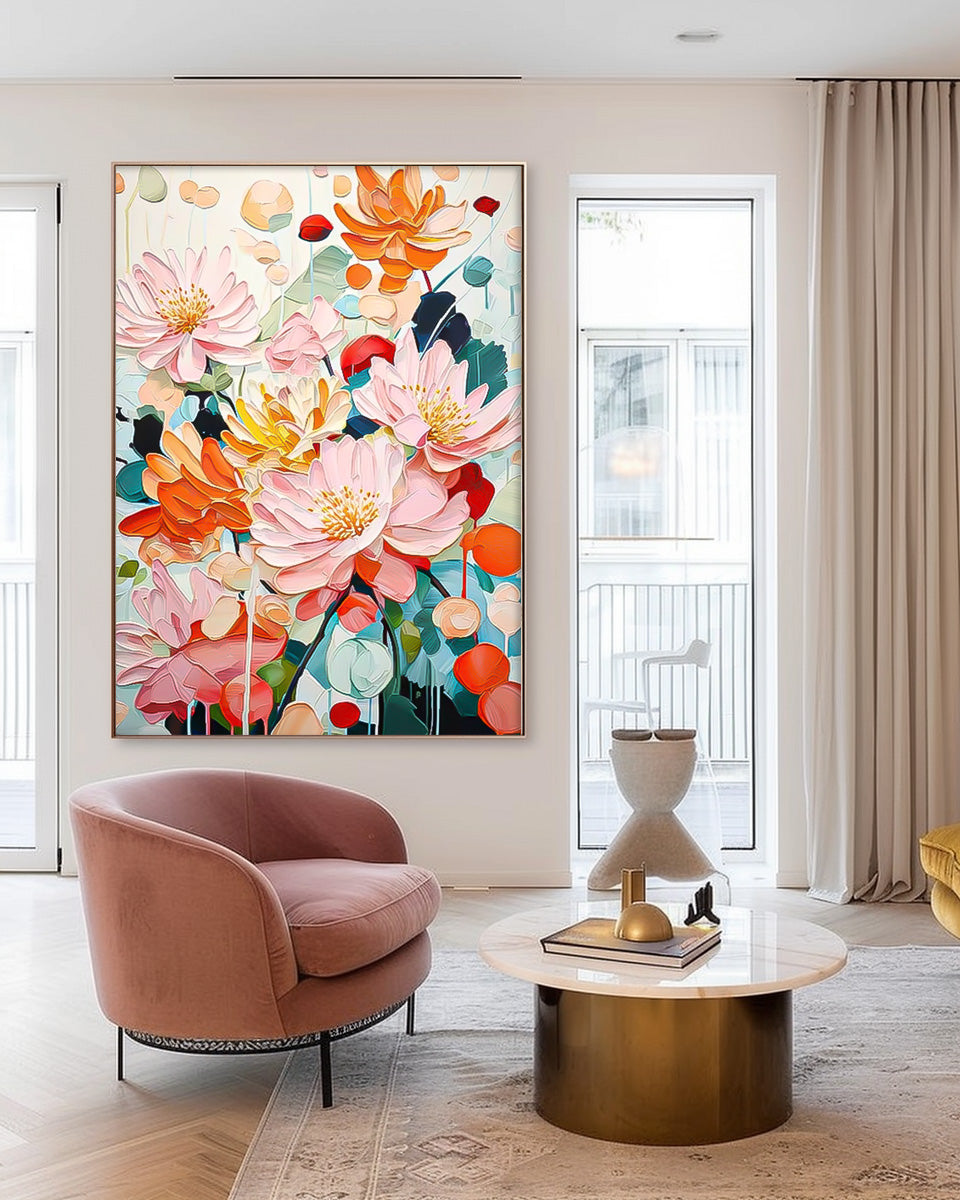 Flower Canvas Art #FL100