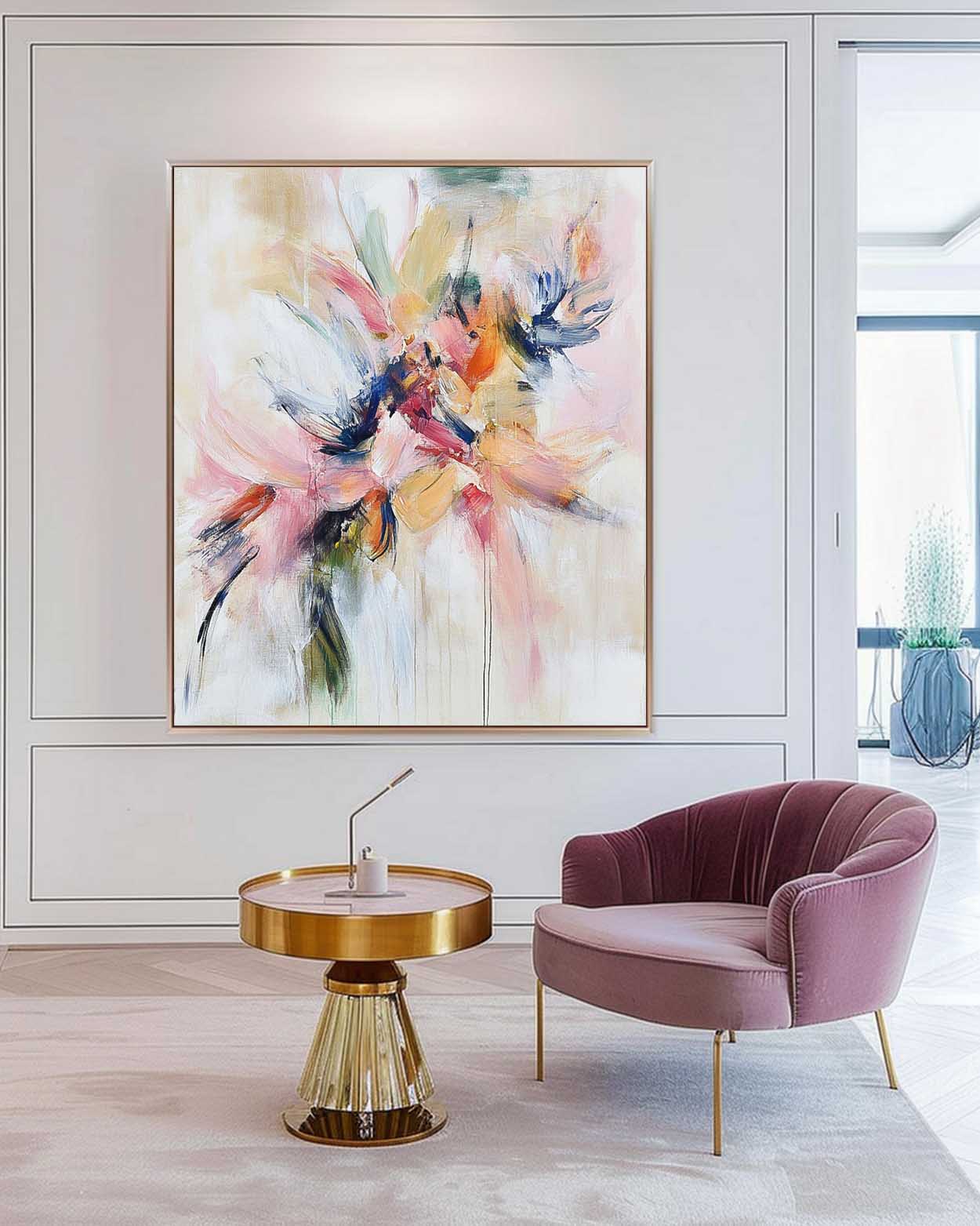 Abstract Canvas Art #AB689