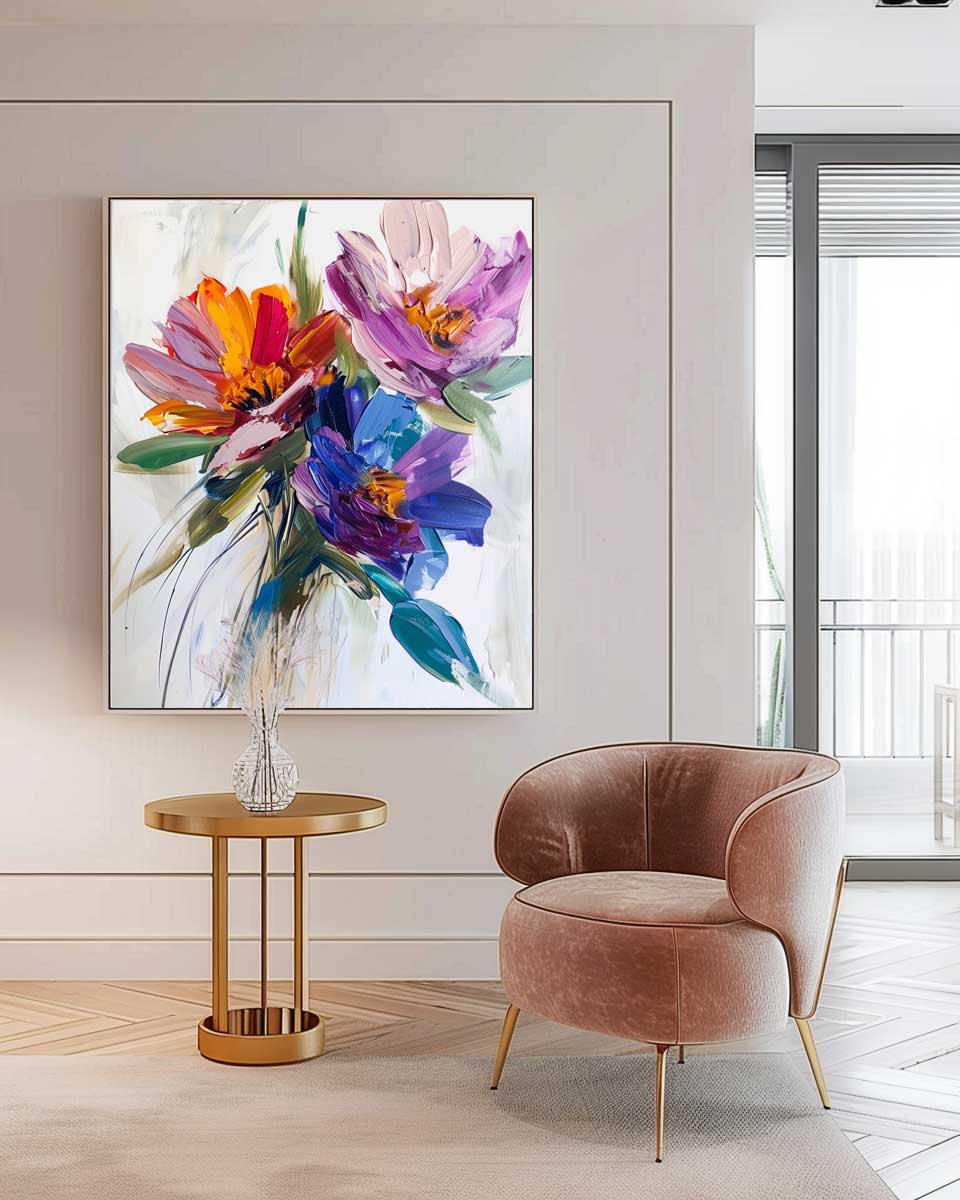 Flower Canvas Art #FL109