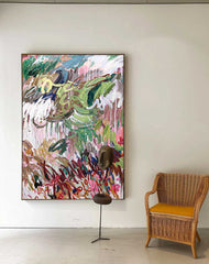 Abstract Canvas Art #AB534
