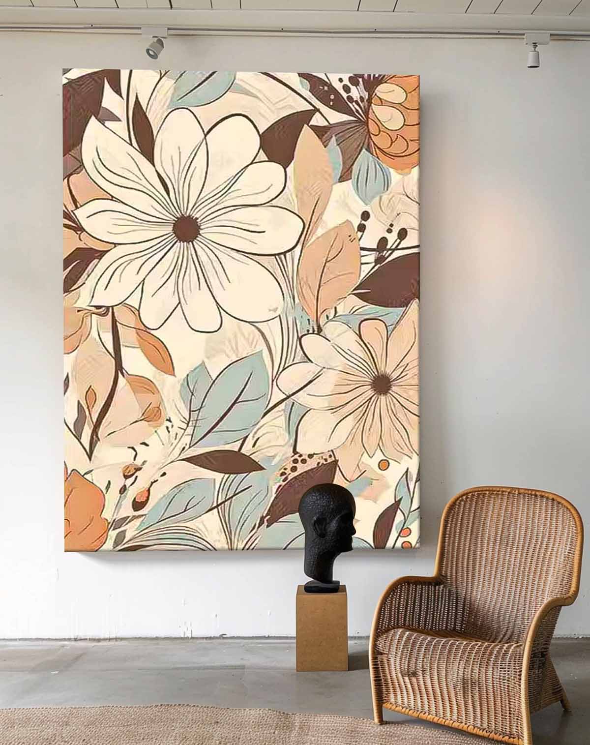 Flower Canvas Art #FL120