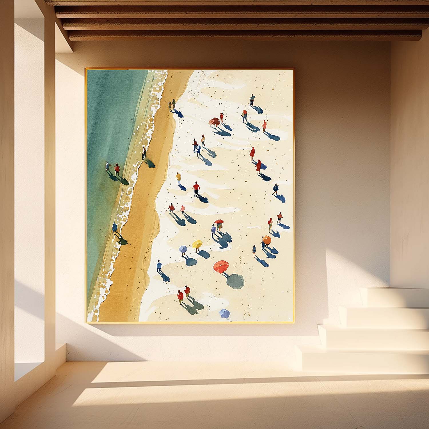 Beach & Ocean Canvas Art #BE021