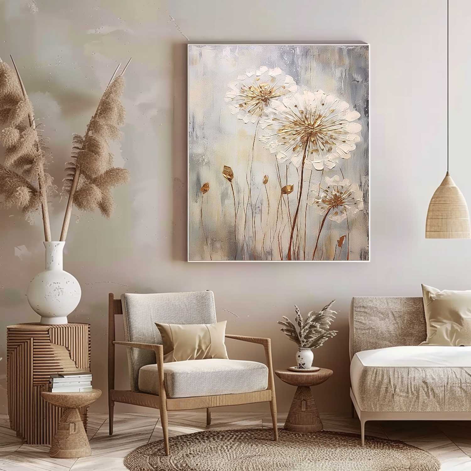 Flower Canvas Art #FL096