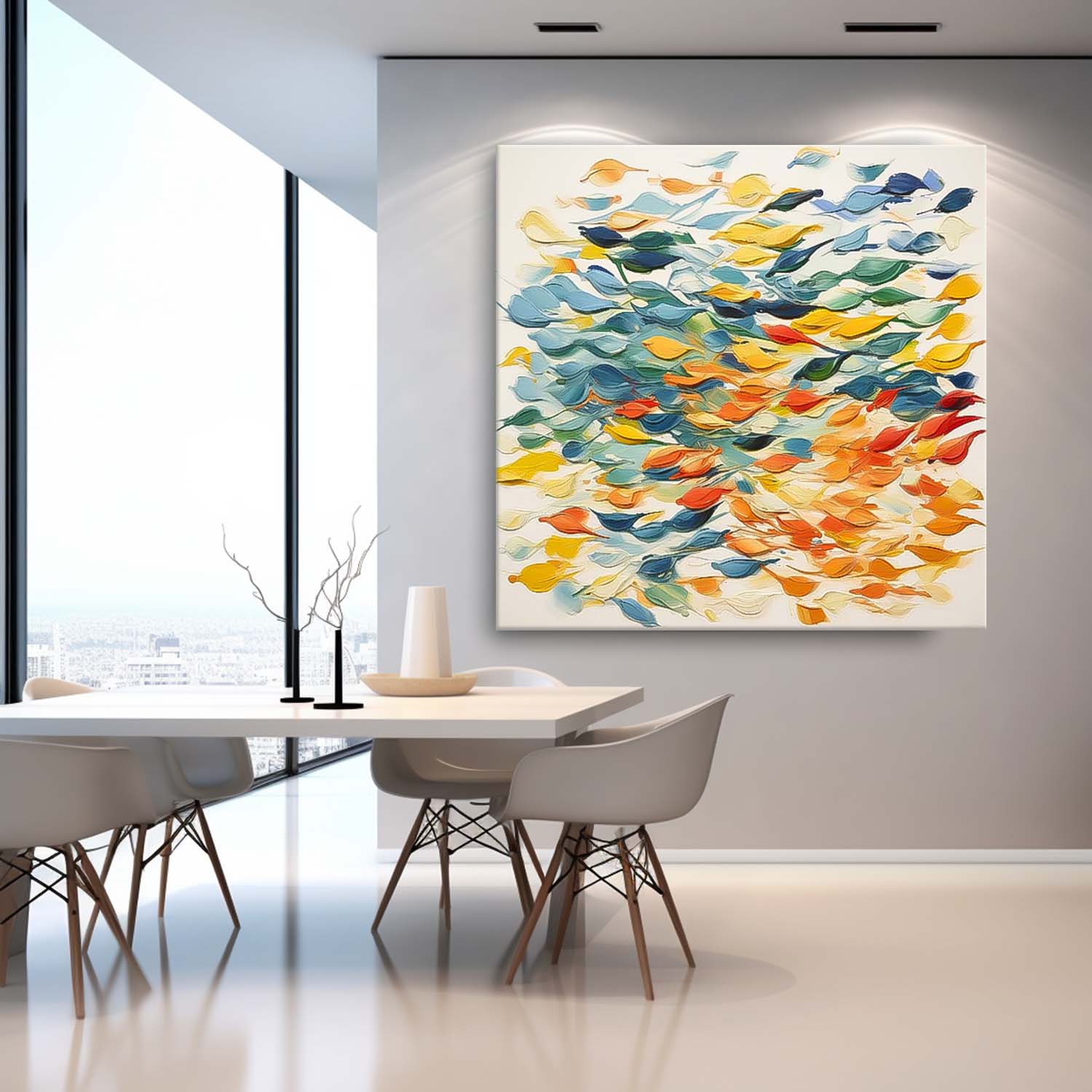 Abstract Canvas Art #AB521