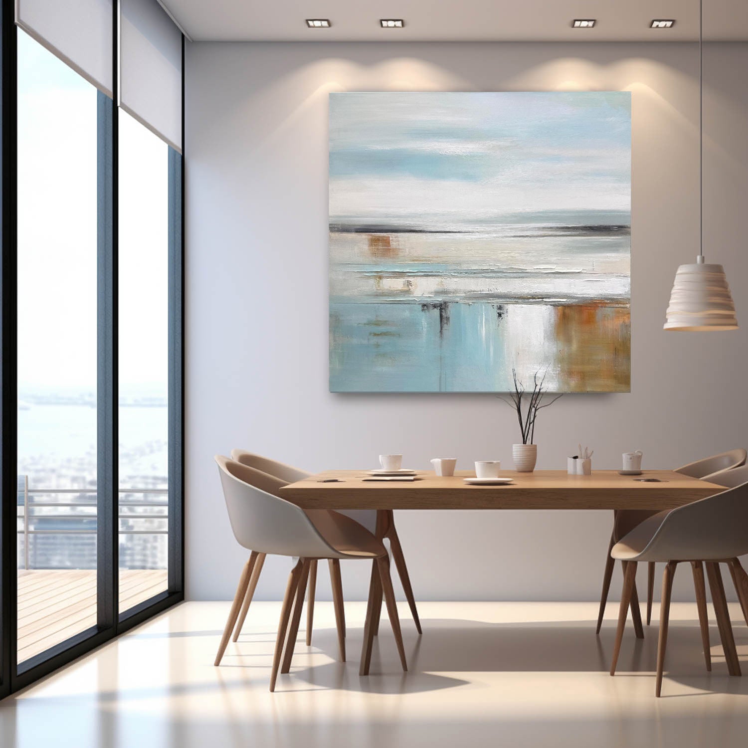 Abstract Canvas Art #AB523