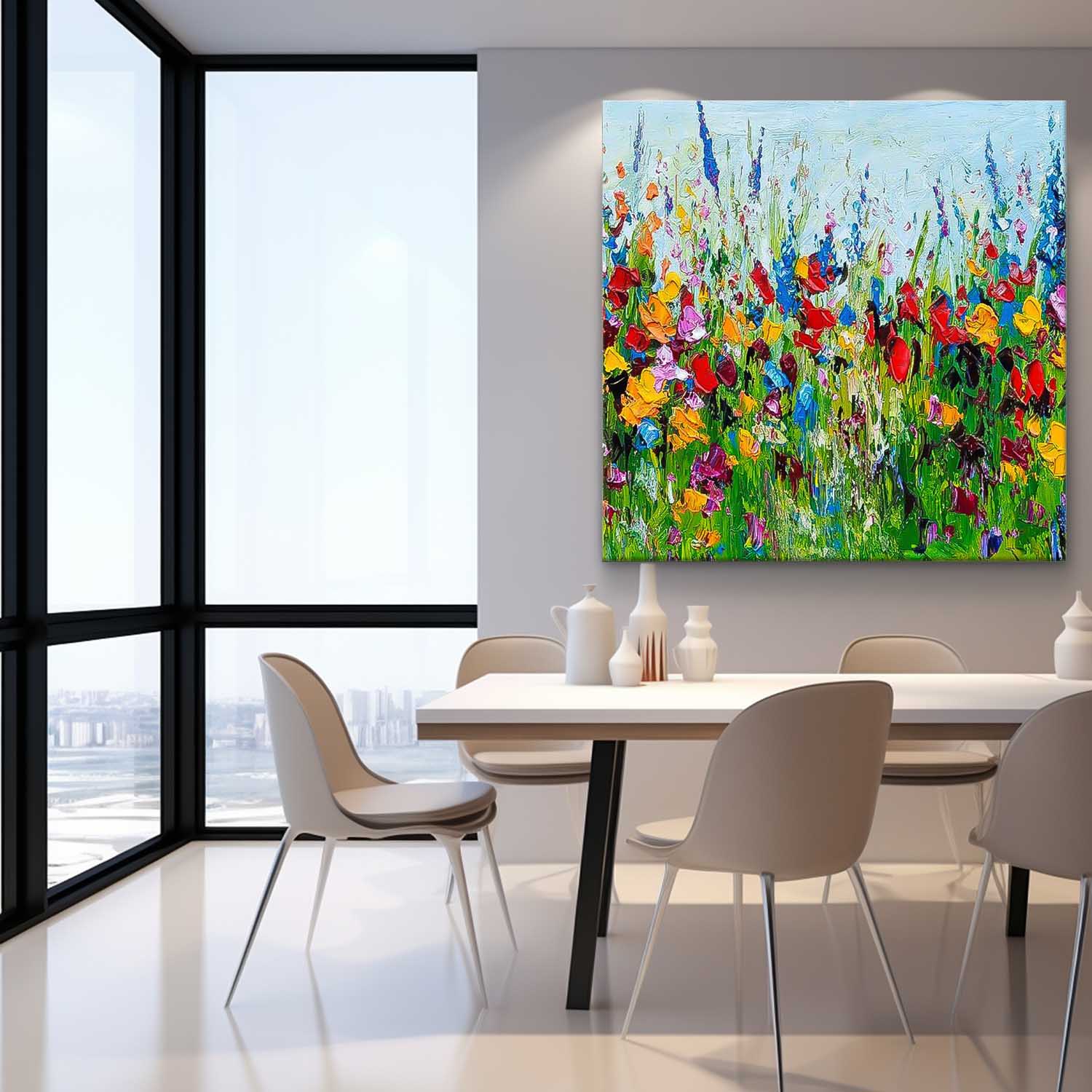 Flower Canvas Art #FL054
