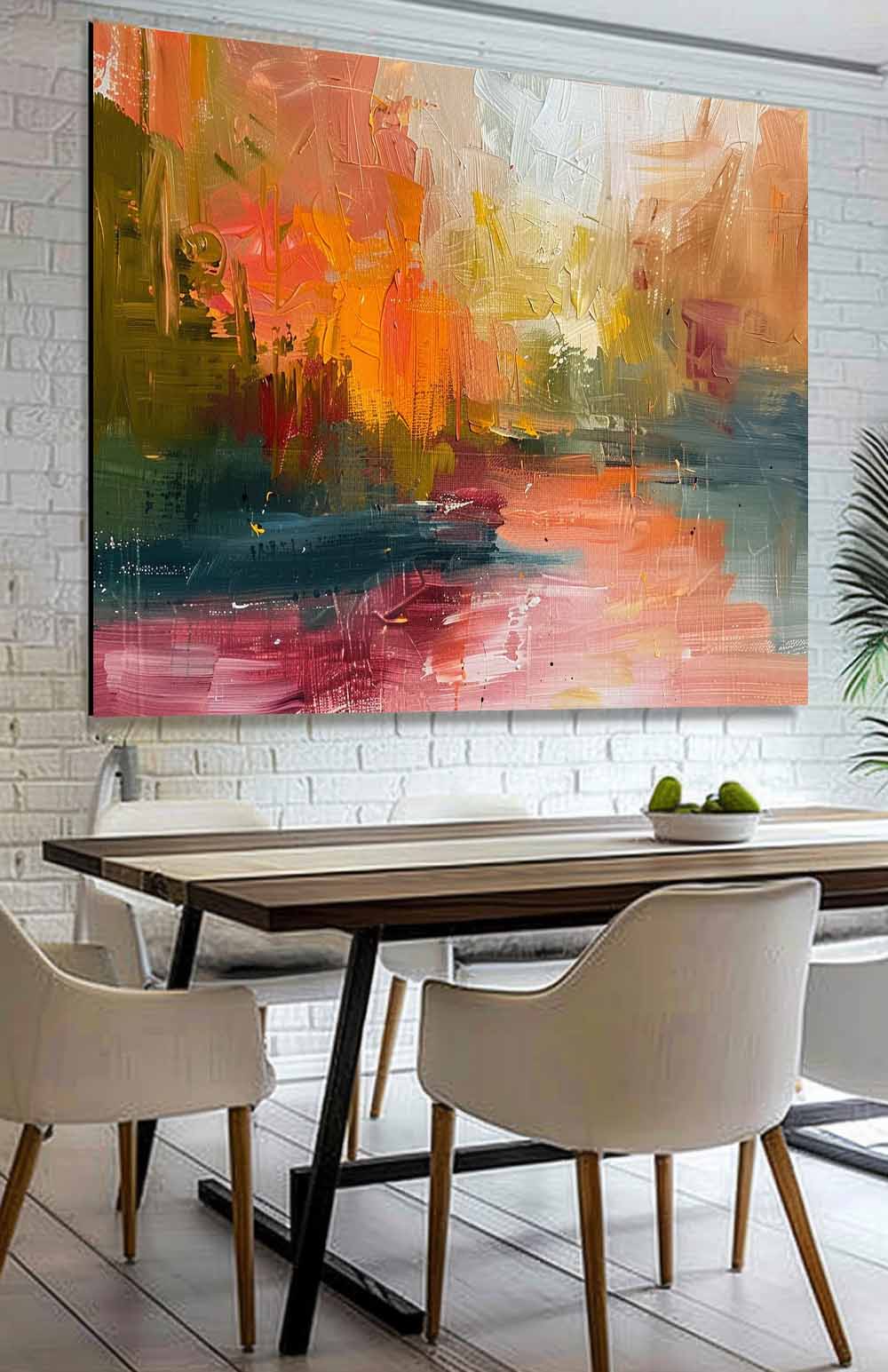Abstract Canvas Art #AB628